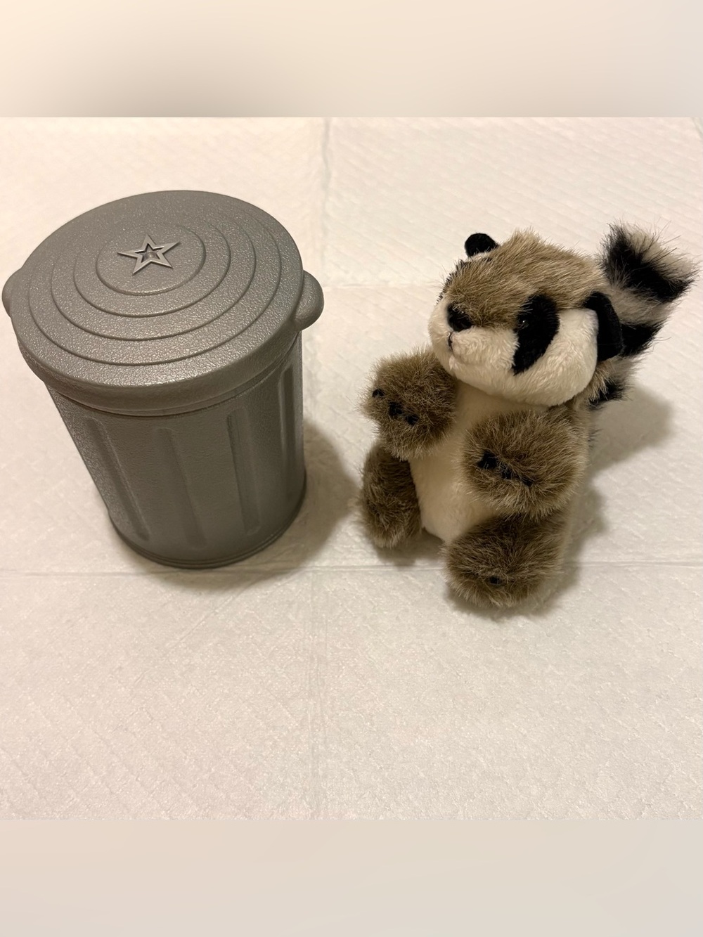 American Girl Doll Lanie's Collection: Plush Raccoon & Can Set